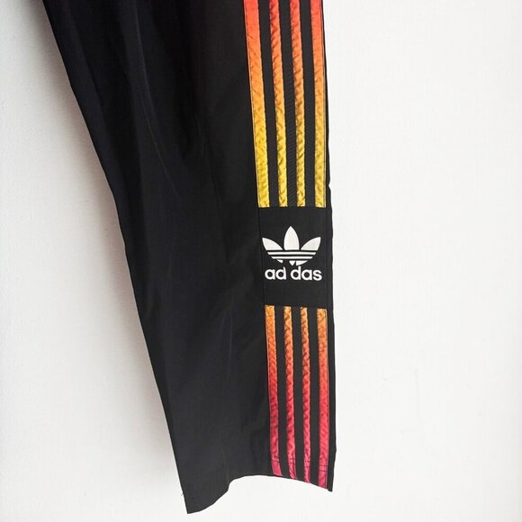 Adidas Colourful Stripe Tre Foil Track Pants Asian Market Sizing/ US Size Small - Picture 2 of 6